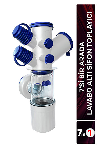 SUROBOTİC Yeni Nesil Arıtma 7 in 1 Mutfak Ve Banyo Lavabo Altı Sifon Toplayıcı