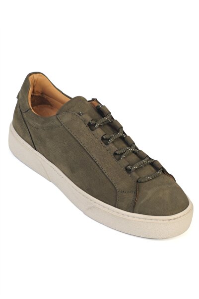 Capone Outfitters Efram Γνήσιο Δερμάτινο Nubuck Ανδρικά Κομψά Αθλητικά Παπούτ...