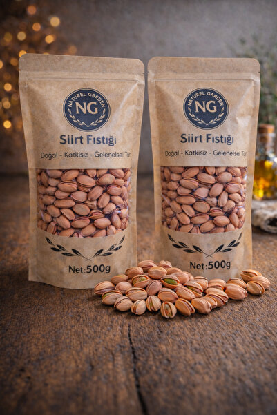 Naturel Garden Kuruyemiş Net 1 KG Premium Duble Boy Siirt Fıstığı