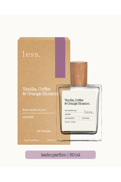 Less Sürdürülebilir Yaşam Gereçleri Vanilla, Orange Blossom & Coffee Edit:002...
