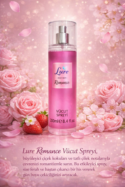 LURE Body Mist Romance 200 ml