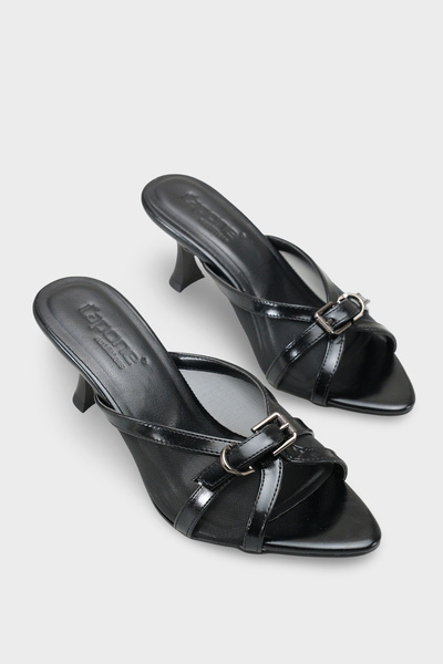 Capone Outfitters Papuci eleganti pentru femei Marnie, cu vârf ascuțit, plasă...