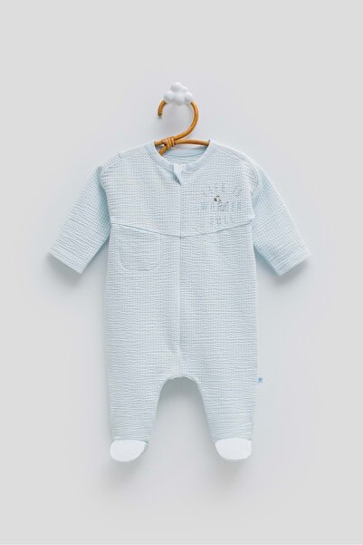 Caramell Jungle Friends Front Zippered Jumpsuit Blue