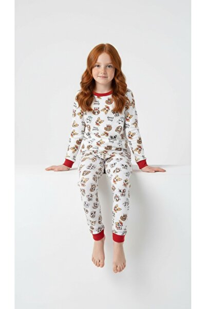 DFN Kids SET DE PIJAMALE FETE-BĂIEȚI 3,4,5,6,7,8 ANI