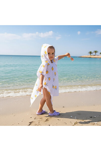 Elias Baby Organik Müslin Panço 1-3 Yaş 3-6 Yaş %100 Pamuklu Havuz Pançosu/De...