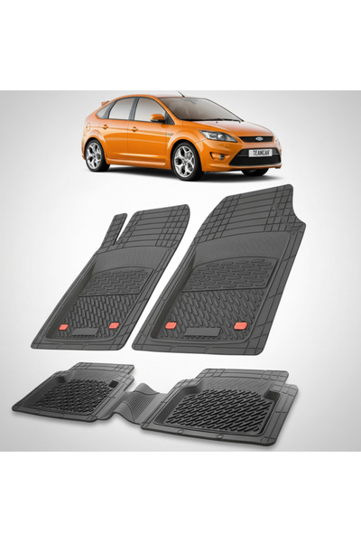 TEAMCAR Covorașe auto compatibile Ford Focus Mk2 Hatchback 5 uși 2004-2011 | ...