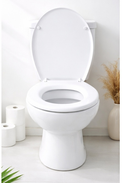 BANİO HOME BANİO - EKO HİJYENİK KOLAY KURULUM KLOZET KAPAĞI BEYAZ