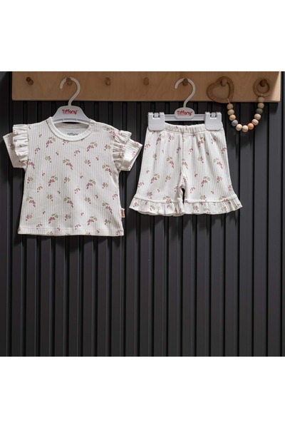 Tiffany Purple Grape Alt Top Set Ecru