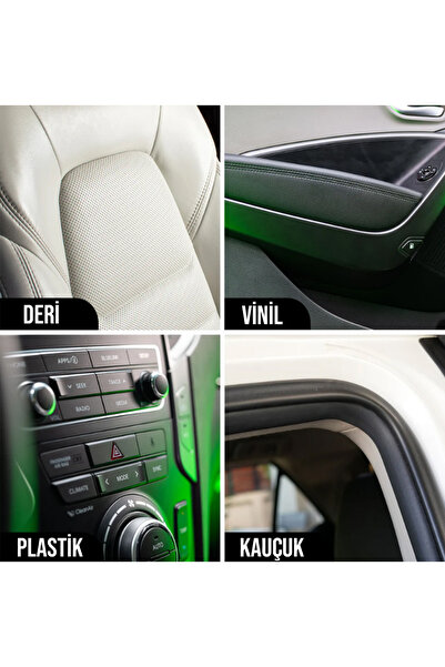 Turtle Wax Torpido Temizleyici ve Koruyucu Seramik + Grafen Koku Giderici Deri, Vinil, Plastik, Kauçuk
