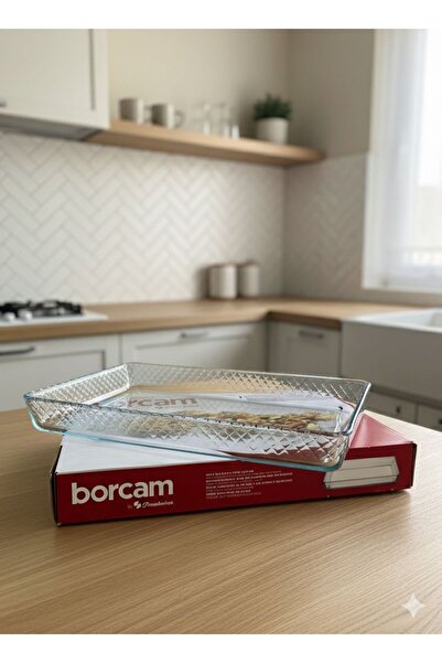 Paşabahçe 590984 Borcam Fırın Tepsi 2850 cc 37X24 cm