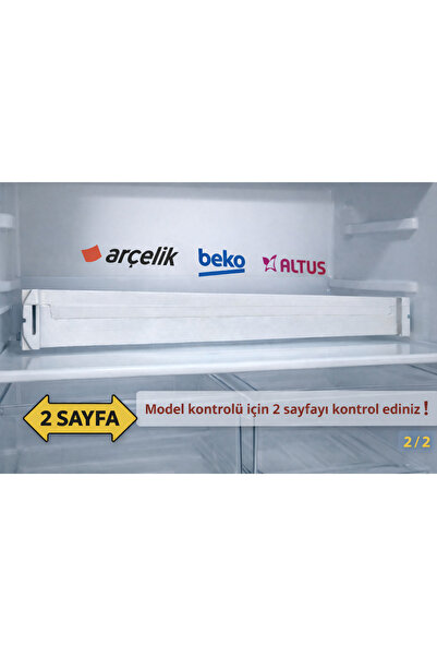 Beko BekoOem - Buzdolabı Sebzelik Orta Ray - 4859830100