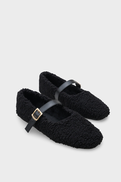 Capone Outfitters Kasey Kürklü Kadın Babet