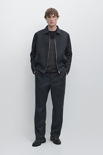 Massimo Dutti Hafif keten pantolon