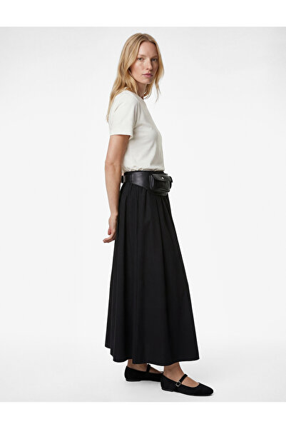 Koton εφαρμοστό Κοντομάνικο T-Shirt με λαιμόκοψη Cycling Μοντάλ