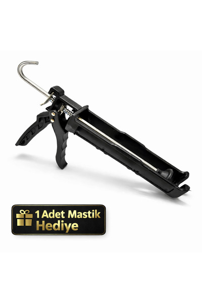 ERK TECH Profesyonel Kartuş Silikon Mastik Tabancası Sert Plastik