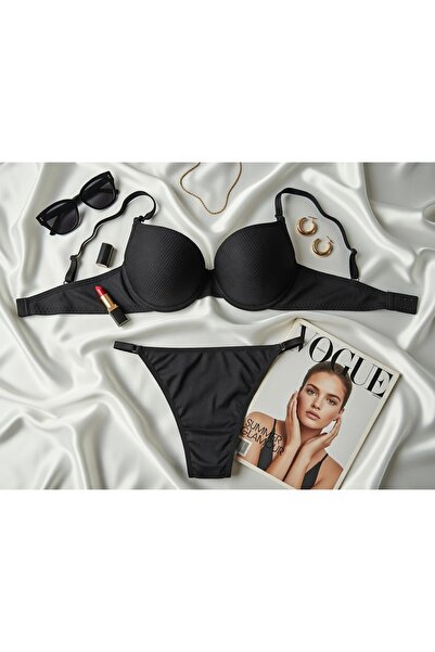 WOMEN'S WORLD FANTASY SET DE SUTEN CU MODEL DE LINIȚI SEMI-UMPLUT SUPORTAT