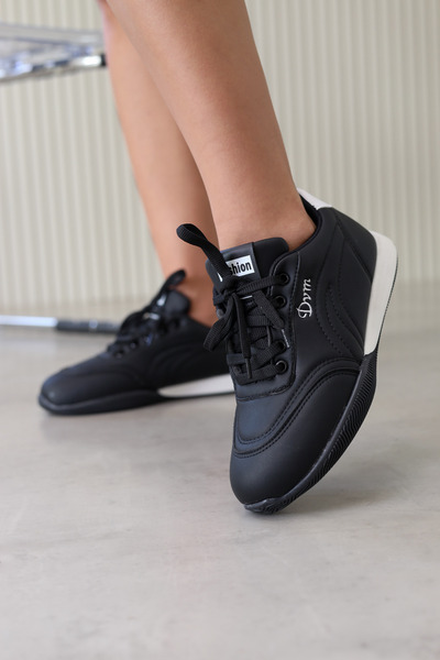 Stil Durağı Dv155 Model 2 cm Sole New Season Sports Shoes Siy.Bey