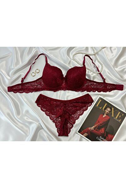 WOMEN'S WORLD FANTASY Supported Unpadded Lace Suit