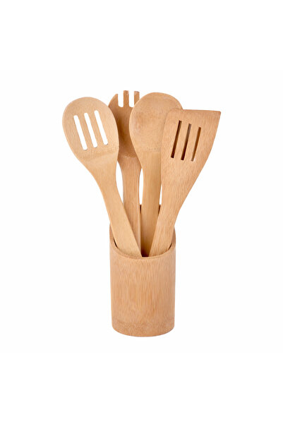 Generic 4 Piece Wooden Spoon Set