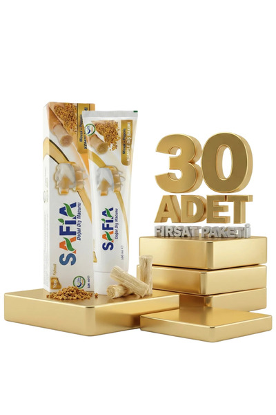 Safia Diş Macunu Misvak ve Propolis 30x100 ml
