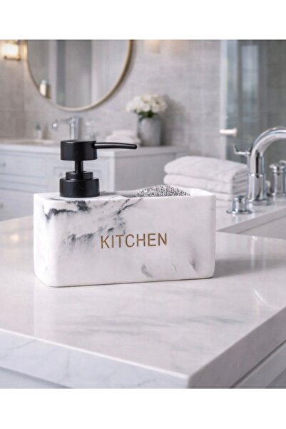 magical dreams Mermer Desenli Polyresin Sıvı Sabunluk