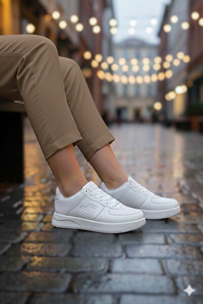 Jump 22233 Unisex bela sportska obuća sa vezicama