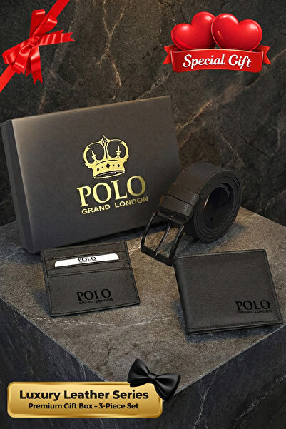 POLOGRAND London Original Men's Special Gift Boxed Set of 3 Gift Stylish & Cl...