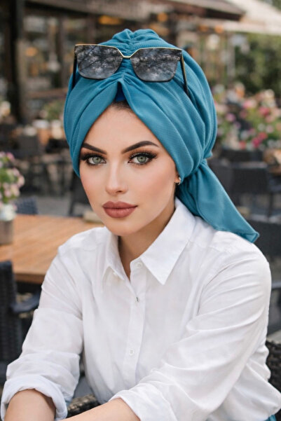 Aişe tesettür Indigo kopča Poklopac motora