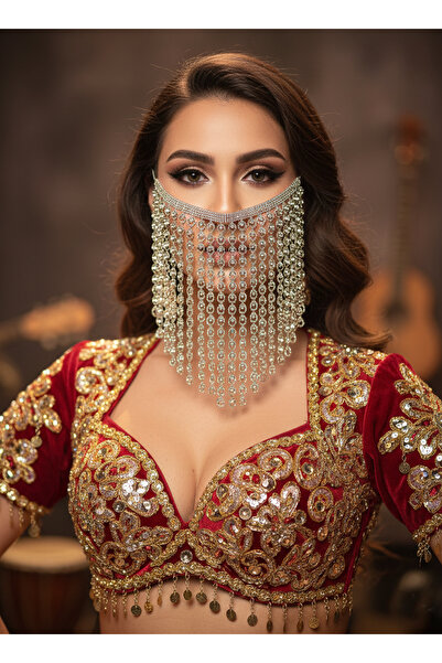 Kaftan Collection Oryantal Dansöz Peçesi
