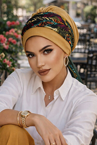 Aişe tesettür List Sa deznom Kamilja kost - Obložena i spremna