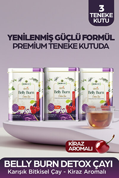 Mesirişifa Belly Burn Detox Çayı 8gr 20'li 3'lü Kutu Detoks Tea