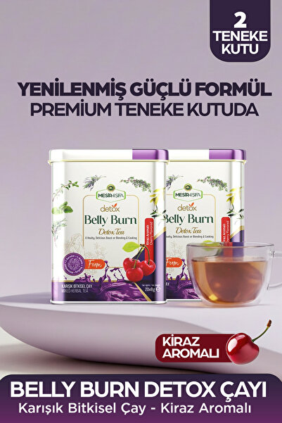 Mesirişifa Belly Burn Detox Çayı 8gr 20'li 2'li Kutu Detoks Tea