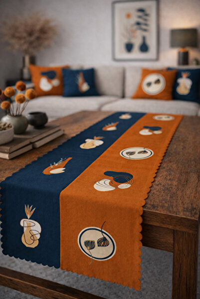 SasoHome Modern Art Powder Color Digital Printed Runner '' Εξαιρετικής ποιότη...