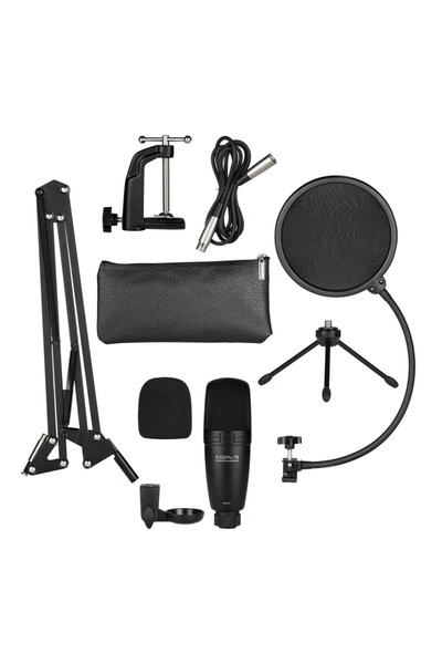 KOZMOS KCP-3 Pro / Aksesuarlı Condenser Stüdyo Mikrofonu