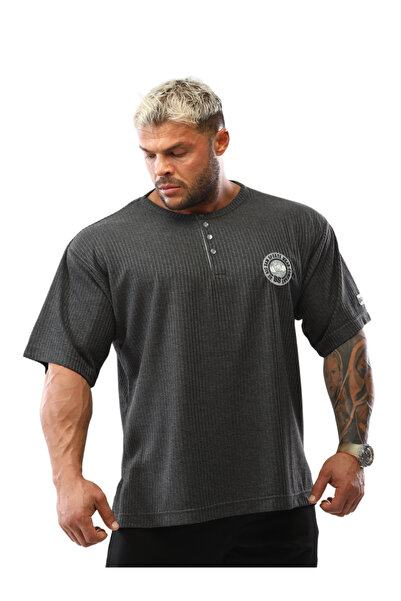 Big Sam Pamučna antracit majica 2823