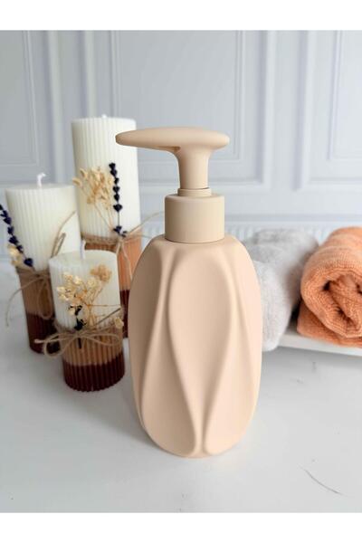 ROSSEV Dozator de săpun lichid din porțelan Krem Bisian