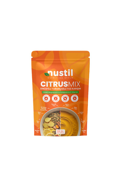 NUSTİL Citrus Mix Turunçgilli Toz Karışım 100g