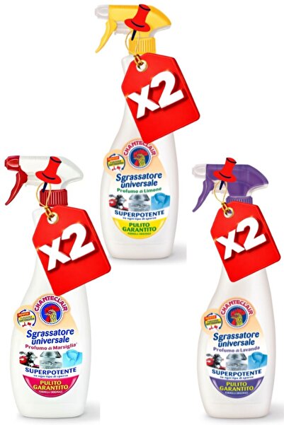 chante clair Degresant universal, Lavandă x2, Lămâie x2, Marsilia x2 600ml se...