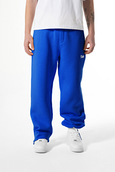 Flaw Wear Flaw Atelier Saks Mavi Baggy Eşofman Altı