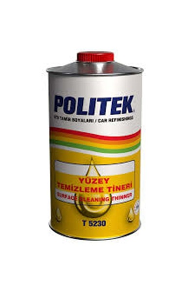 Politek YÜZEY TEMİZLEME TİNERİ 1LT