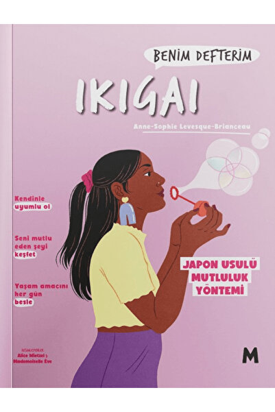 mabel kitap İkigai: Benim Defterim / Anne-Sophie Levesque-Brianceau / / 97862...