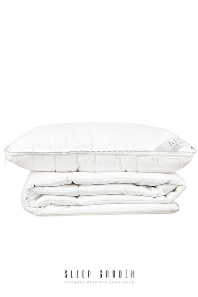 100% Organic Cotton Baby Duvet and Pillow Set with Interlining Bag