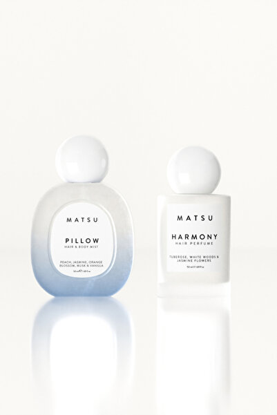 MATSU Pillow Hair&Body Mist + Harmony Hair Perfume Seti | 2x50 ml