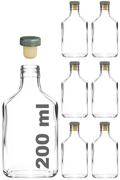 Afracam 200 ml Şeffaf Cold Brew Sızdırmaz Sentetik Mantar Tıpa 200 Cc Soğuk K...