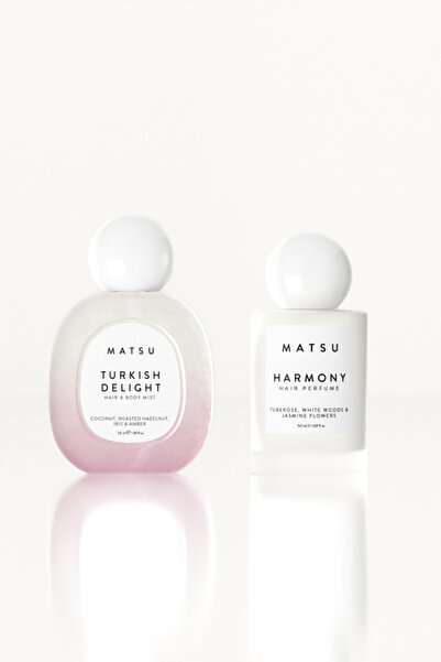 MATSU Turkish Delight Hair&Body Mist + Harmony Hair Perfume Seti | 2x50 ml