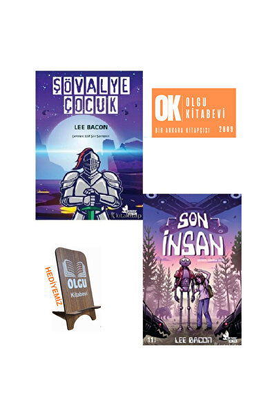 Kronik Kitap Şövalye Çocuk - Son İnsan - Lee Bacon 2 KİTAP SET