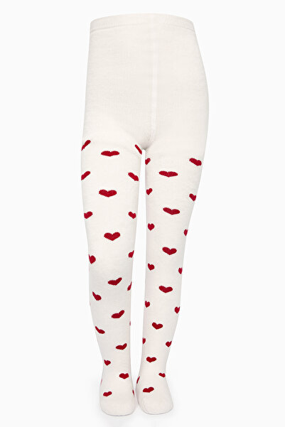 Penti Kız Çocuk Pretty Heart Towel Külotlu Çorap