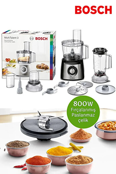 Bosch Multitalent Mutfak Robotu Çok Amaçlı doğrayıcı blendır