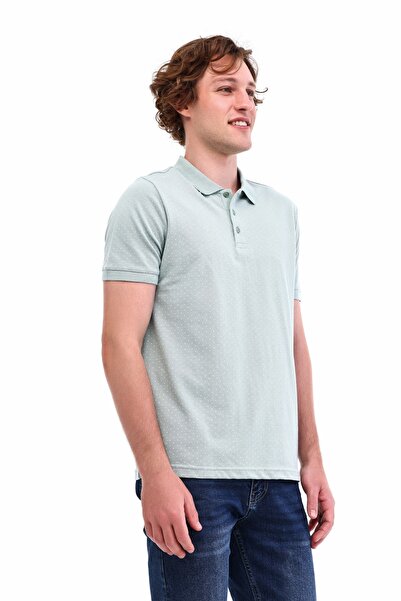 Kinetix MB AOP 12BS110 5FX Mint Erkek Kısa Kol T-Shirt