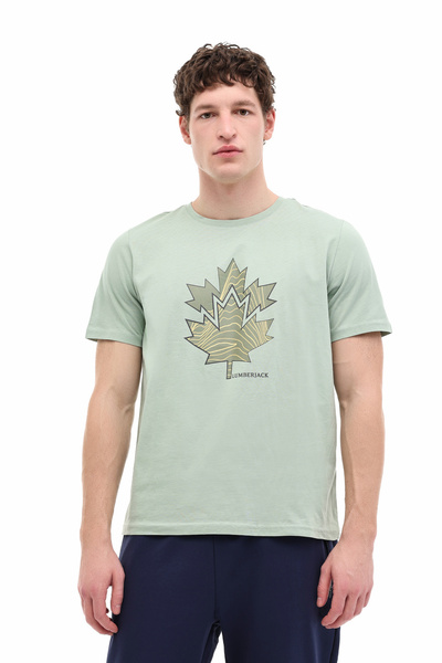 lumberjack ML BERA 11TRV38 6FX Zeleni muški kratki rukav T-shirt